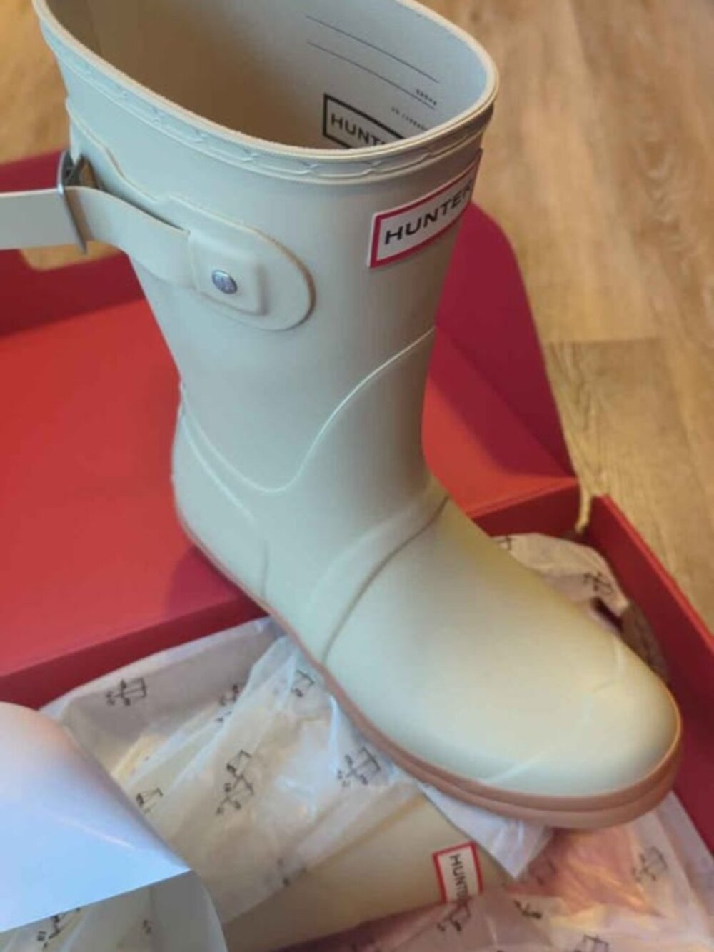 Hunter Original Short Rain Boots size 7 new womens
